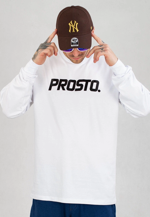 Longsleeve Prosto Clazo biały