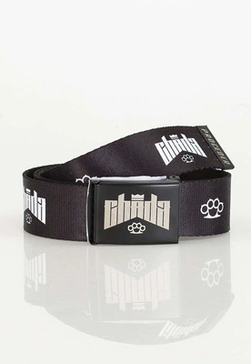 Pasek Chada Kastet Logo czarny