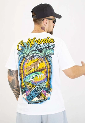 T-shirt Pit Bull Surfdog 190 white