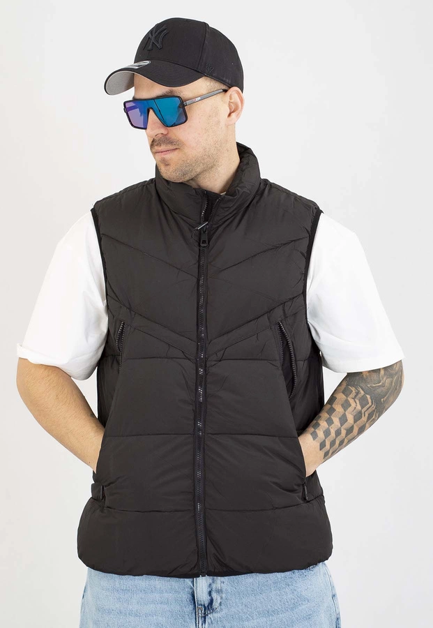 Bezrękawnik I8 Denim Bez Kaptura czarny