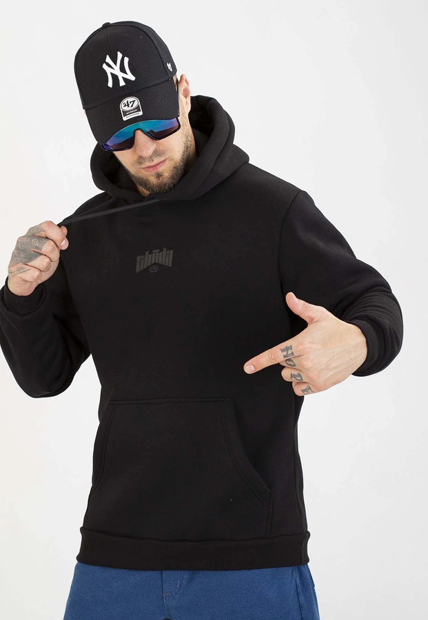 Bluza Chada Z Kapturem Kastet Logo czarna