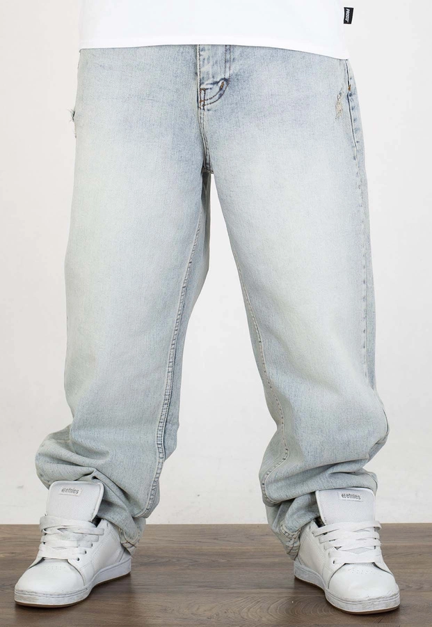 Spodnie I8 Denim BAG100 Baggy light blue
