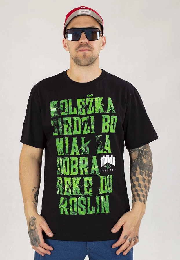 T-shirt Chada Koleżka czarny