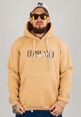 Bluza El Polako Hoodie Double Layer brązowa