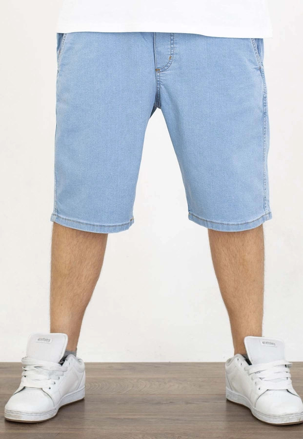 Spodenki Jigga Wear Baggy Crown Light Blue White