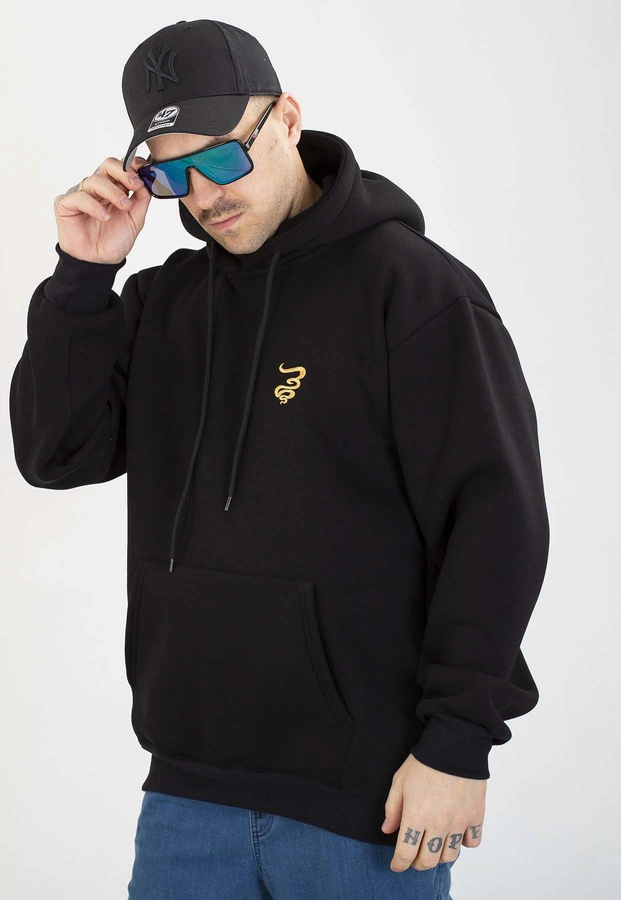 Bluza Grube Lolo Dymek Small Logo czarno złota