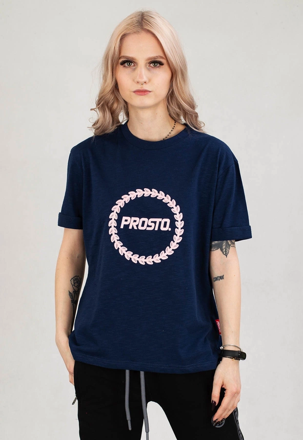 T-shirt Prosto Urla granatowy