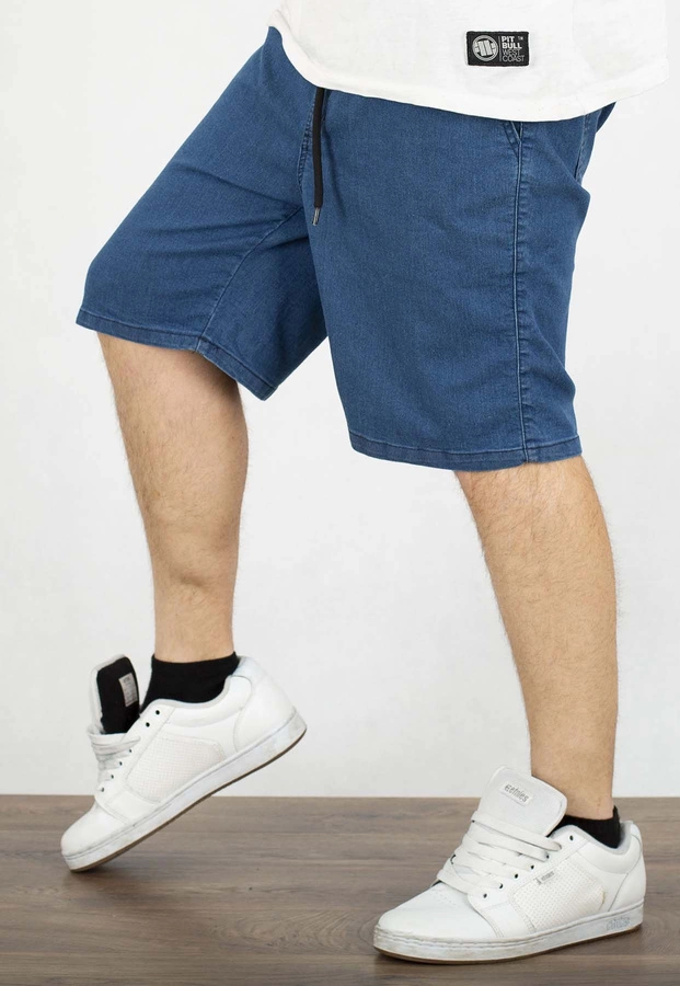 Spodenki Patriotic Jeans Laur ciemno niebieskie