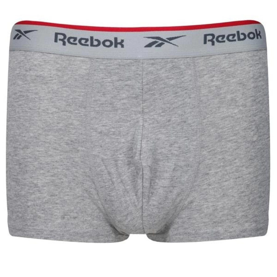 Bokserki Reebok Ovett Trunk U5C8271RBKB 4 Pak białe czarne szare