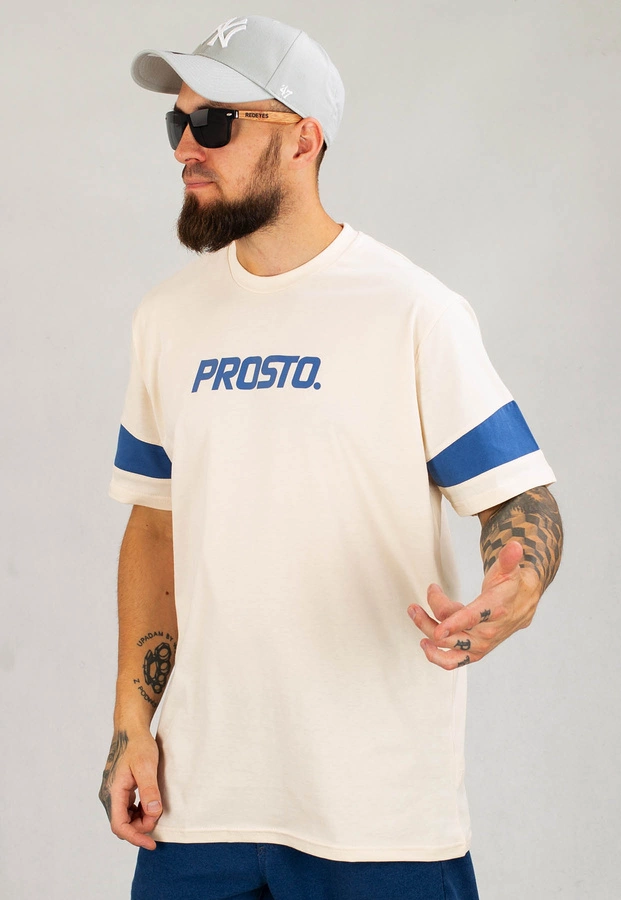 T-shirt Prosto Efteri beżowy