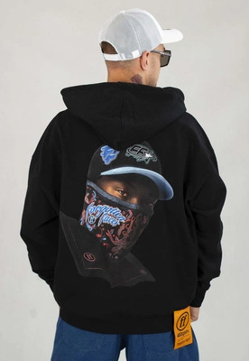 Bluza Forgotten Faces Baggy Zip Guy czarna
