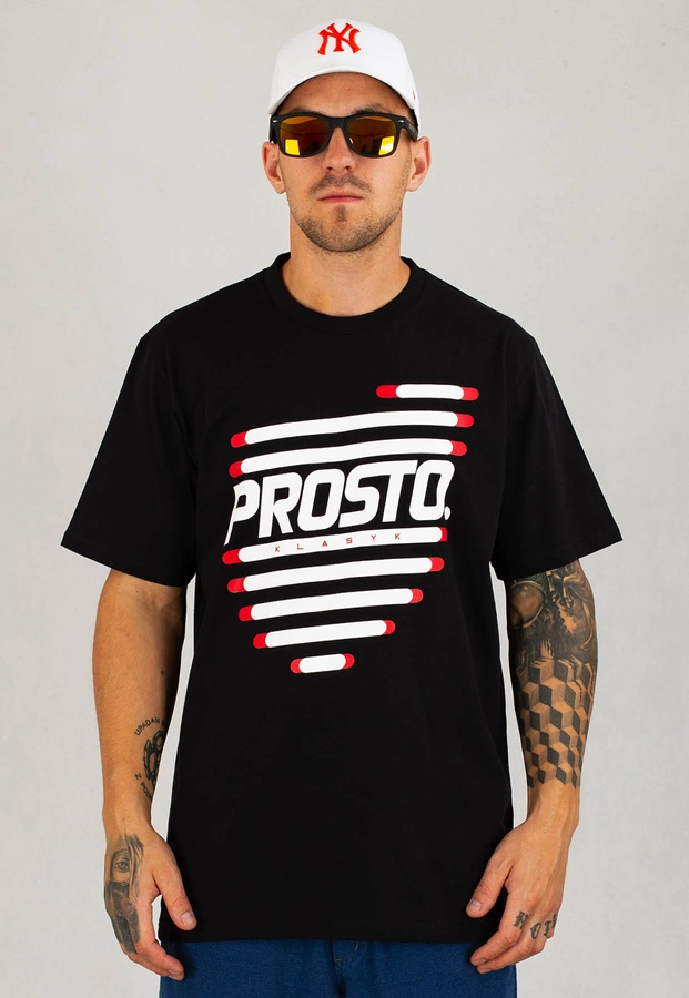 T-shirt Prosto Lighto czarny