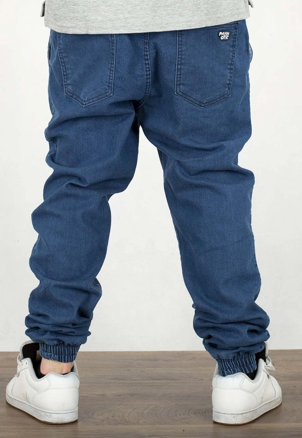 Spodnie Patriotic Jeansowe CLS Mini niebieskie