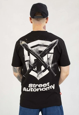 T-shirt Street Autonomy Force czarny