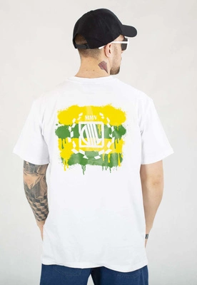 T-shirt Diil Spray biały