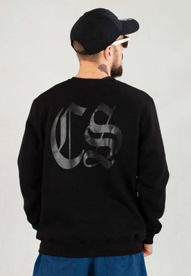 Bluza Ciemna Strefa Bez Kaptura Gotyk 2 czarno czarna