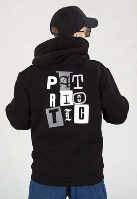 Bluza Patriotic Z Kapturem Baggy Ransom Note czarna