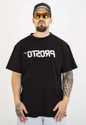 T-shirt Prosto Oversize Reverse czarny