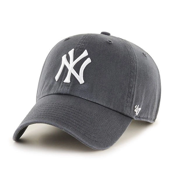 Czapka 47 Brand MLB New York Yankees '47 CLEAN UP szara