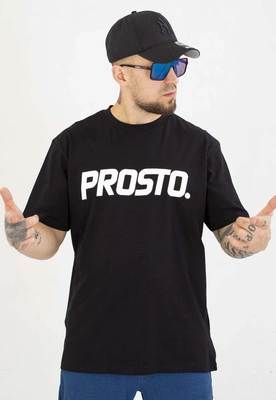 T-shirt Prosto Oversize Big Log czarny
