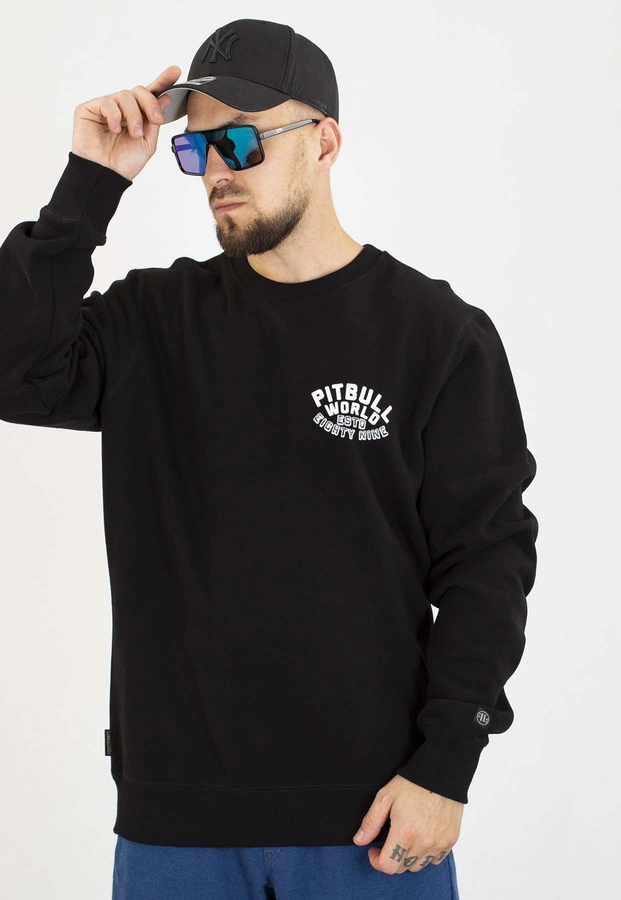 Bluza Pit Bull Bez Kaptura Hero czarna