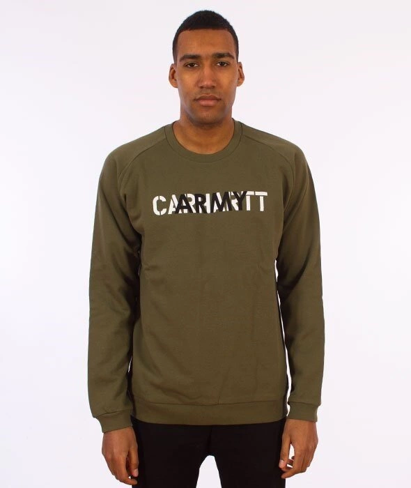 Carhartt WIP-CA Training Sweatshirt Bluza Rover Green/Multicolor