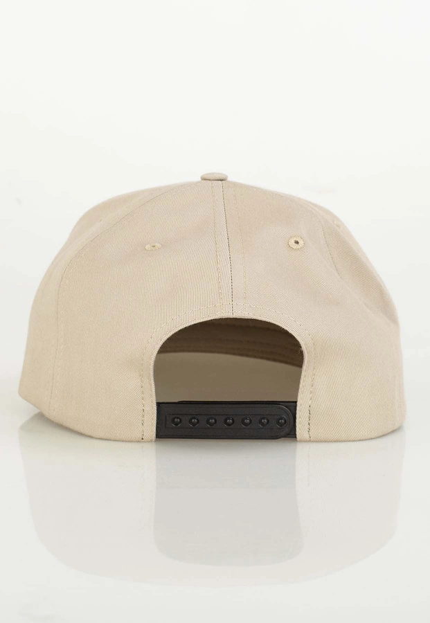 Czapka Snapback Diil Wear beżowo czarna