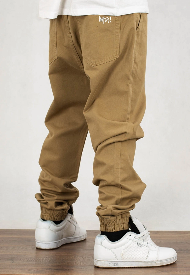 Spodnie Mass Jogger Fit Signature 2.0 pants beige