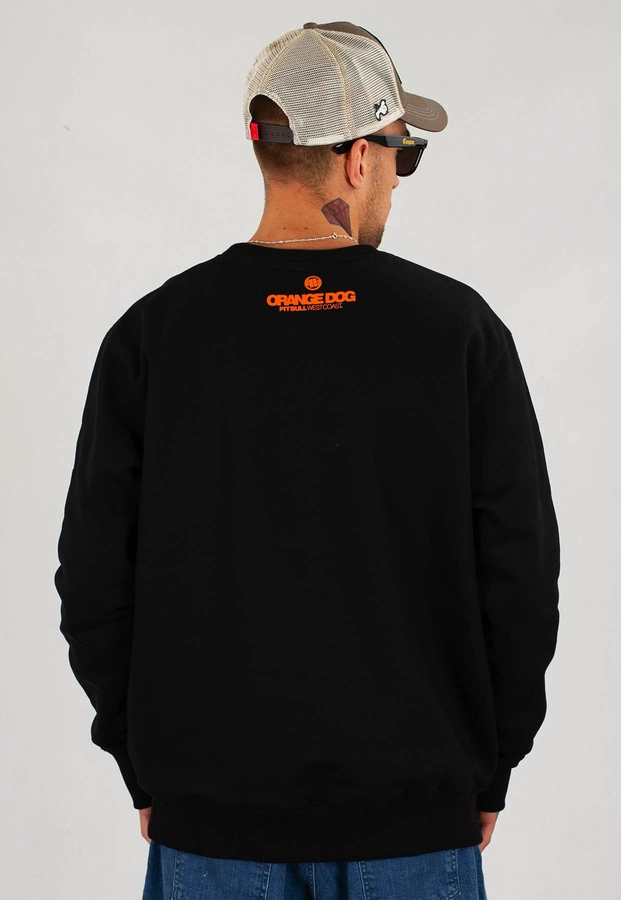 Bluza Pit Bull Orange Dog czarna