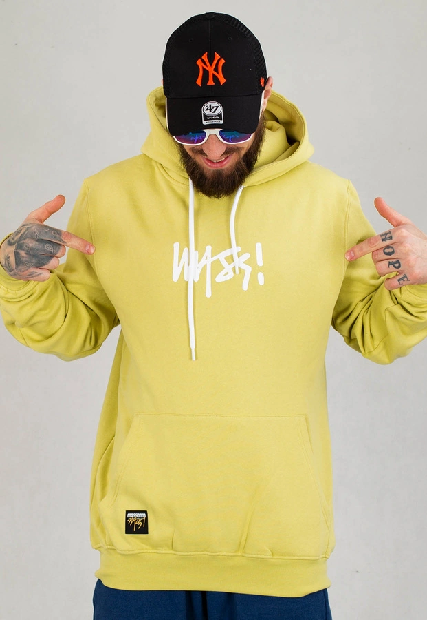 Bluza Mass Hoodie Signature Anniversary beżowa