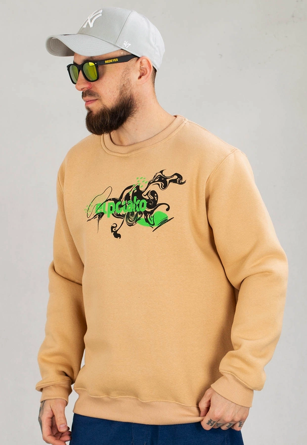 Bluza El Polako Crewneck Ep Ink brązowa