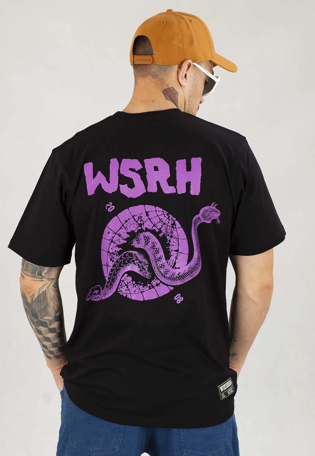 T-shirt WSRH Węże czarny