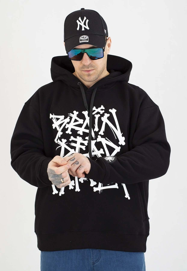 Bluza Brain Dead Familia Bones czarna