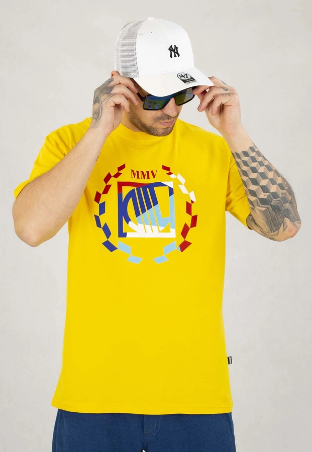 T-shirt Diil Color żółty