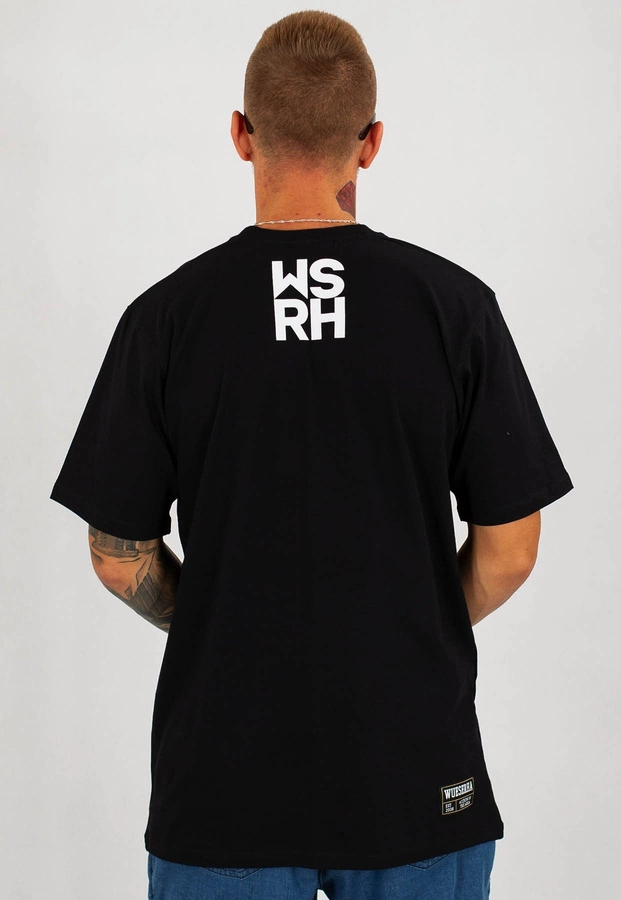 T-shirt WSRH Hockey czarny