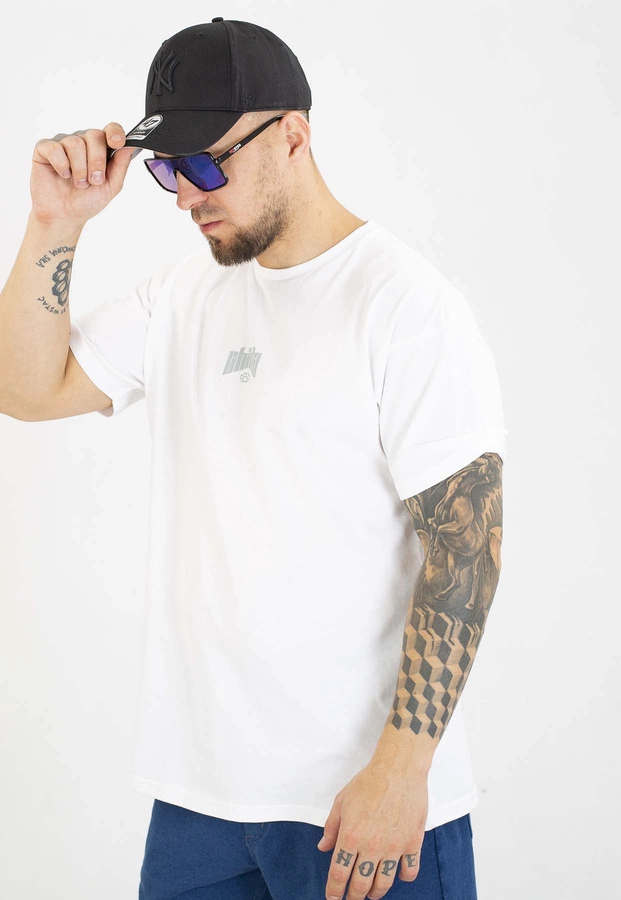 T-shirt Chada Proceder Kastet Logo biały