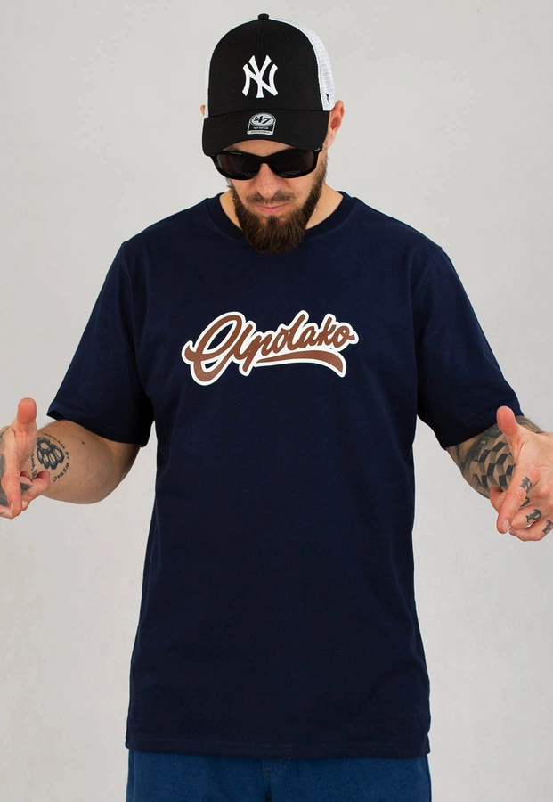 T-shirt El Polako Classic Outline granatowy