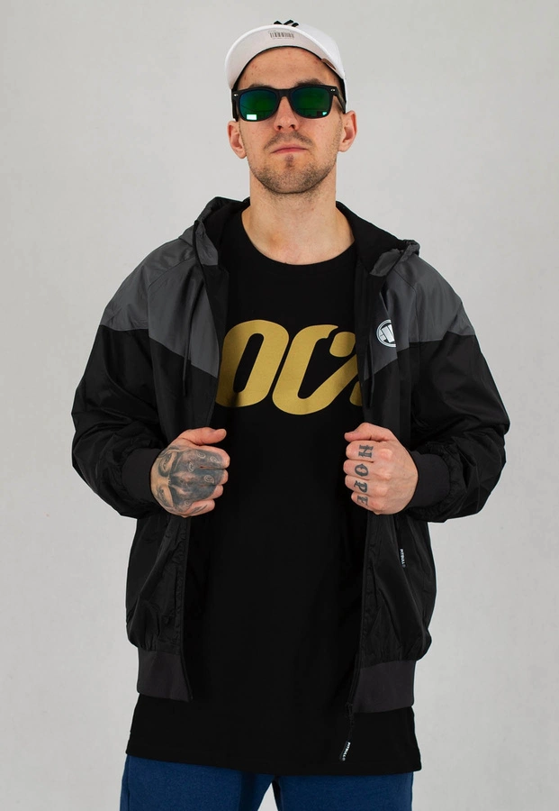 Kurtka Pit Bull Division czarno szara