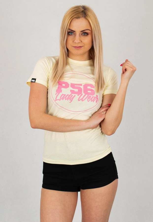 T-shirt Dudek P56 Lady żółty