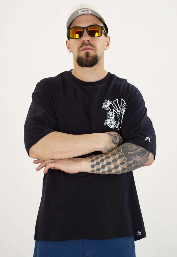 T-shirt New Era MLB Floral 60667724 granatowy
