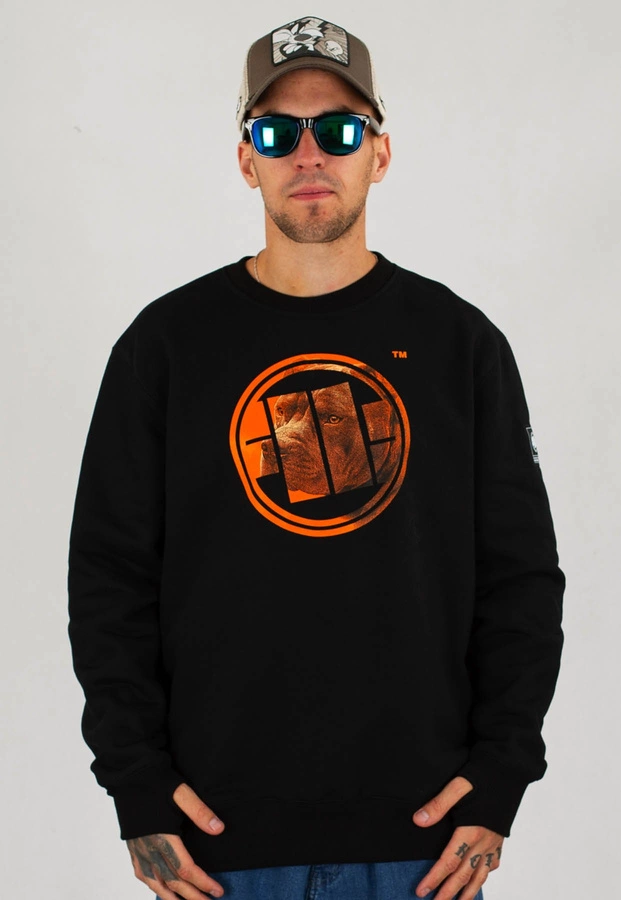 Bluza Pit Bull Orange Dog czarna