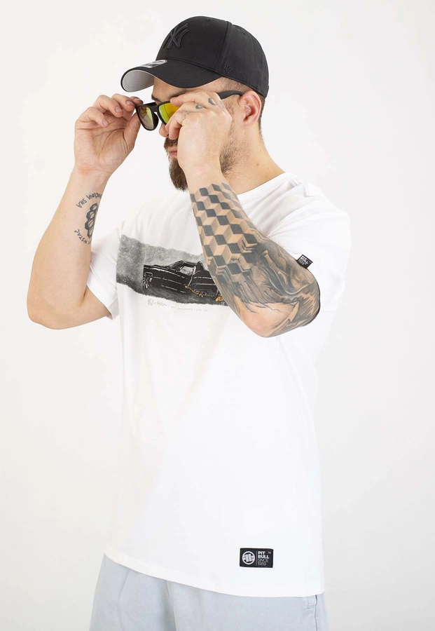 T-shirt Pit Bull Devil's Deville 170 white