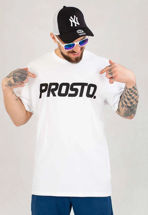 T-shirt Prosto Biglog biały