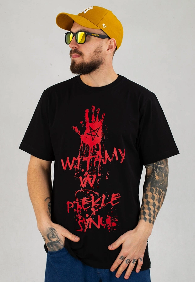 T-shirt Demonologia Witamy W Piekle czarny