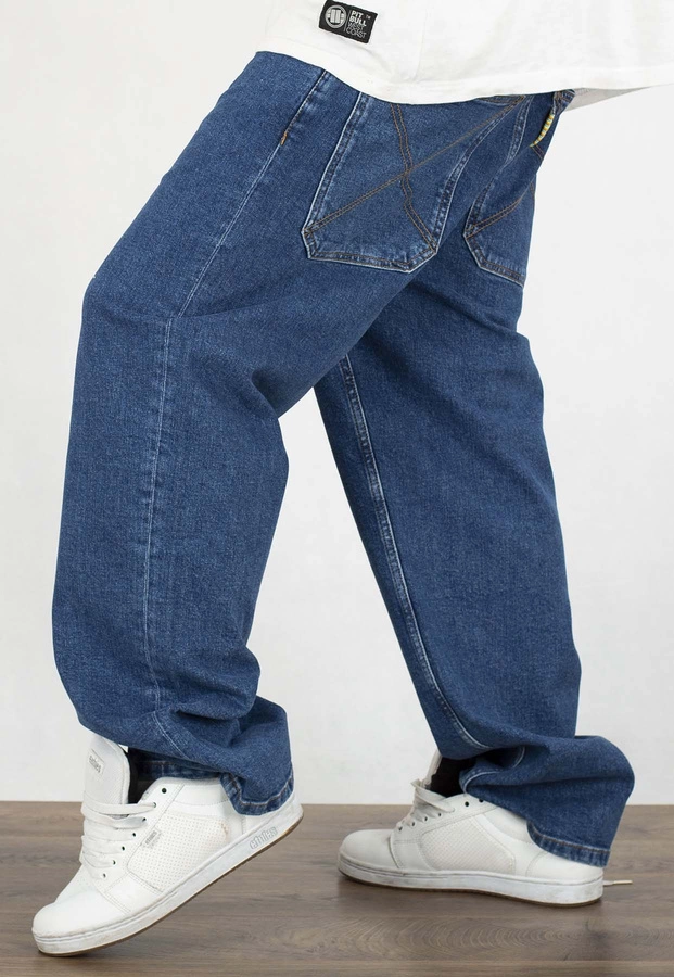 Spodnie Homeboy X-Tra Baggy Denim Washed Blue