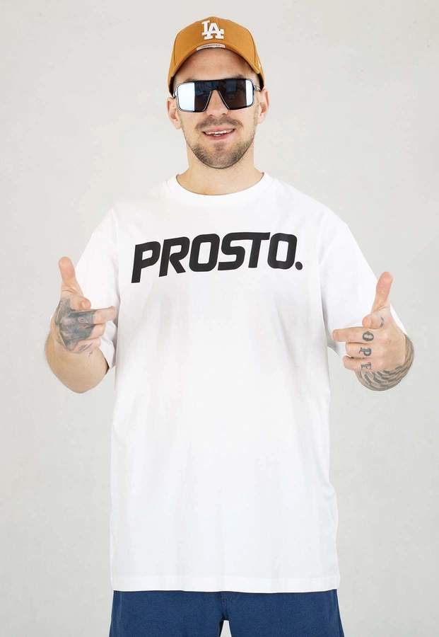 T-shirt Prosto Starr biały