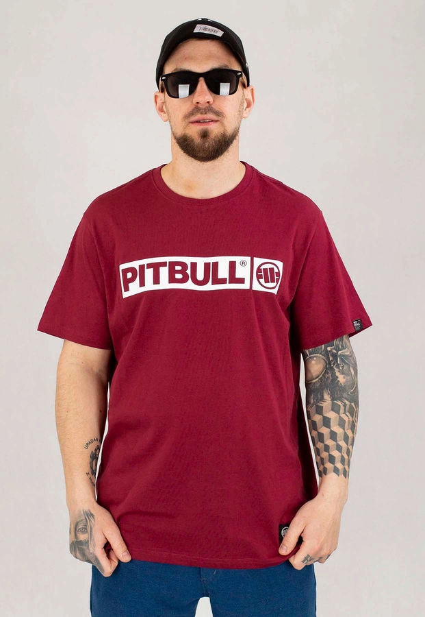 T-shirt Pit Bull Hilltop 170 bordowy