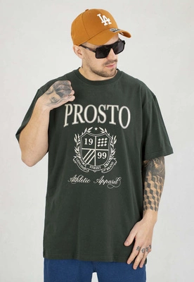 T-shirt Prosto Hexer ciemno zielony