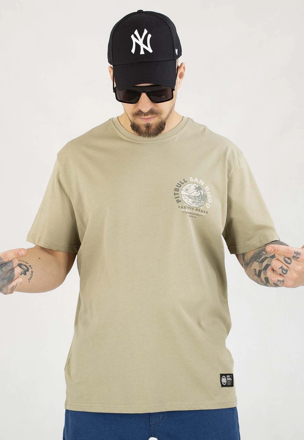 T-shirt Pit Bull Planet Surf 170 grey harbour