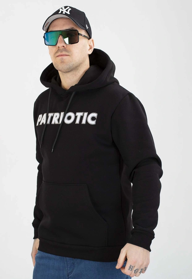 Bluza Patriotic Z Kapturem P-Classic czarna